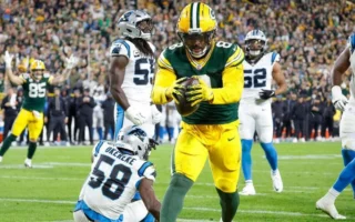 Josh Jacobs defiende su celebración de esposas con Packers