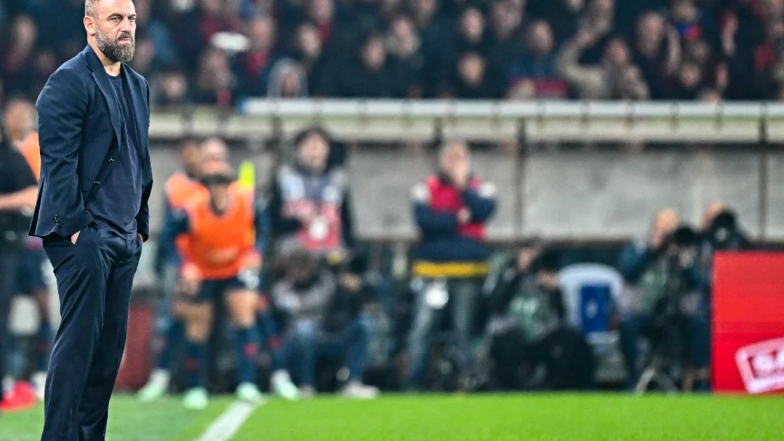 De Rossi celebra su victoria ante su mentor Luciano Spalletti