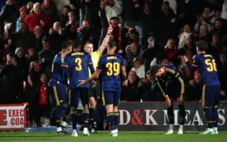 Arteta defiende su dura reacción tras la roja a Max Dowman