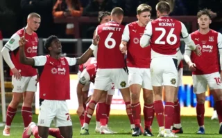 Fleetwood sorprende al Arsenal con un gol en la Carabao Cup