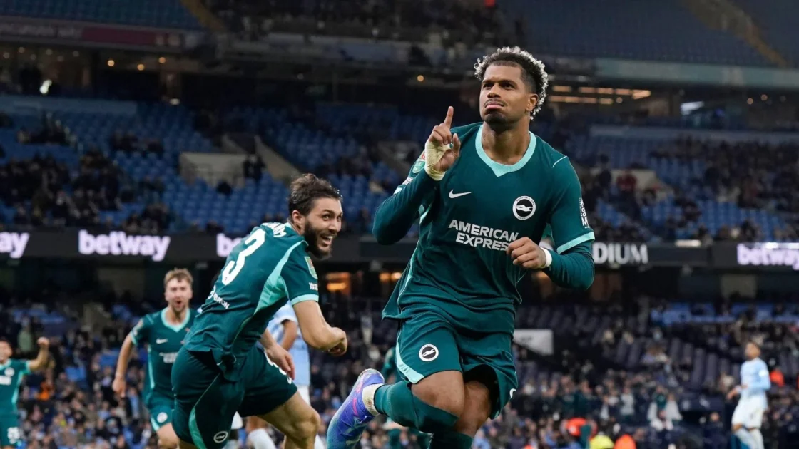 El Manchester City elimina al Brighton en la Carabao Cup