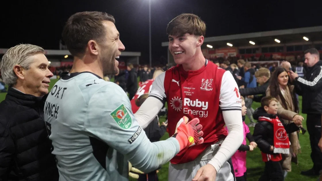 Histórico triunfo del Fleetwood ante el Arsenal en la Carabao Cup