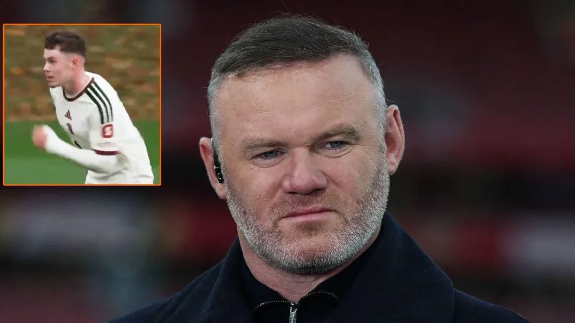 Kai Rooney anota cuatro goles con el Sub-18 del United