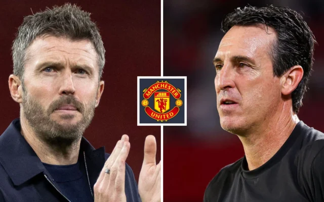 Man Utd: revelan cláusula de salida de Carrick y chances de Emery